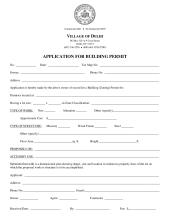 Application For Building Permit 1 pdf