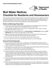 Checklist Residents and Homeowners pdf