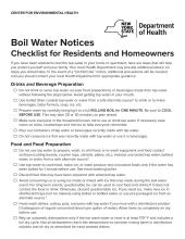 Checklist Residents and Homeowners 1 pdf