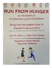 DA NHS Run from Hunger Flyer pdf