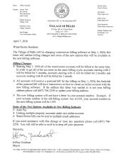 Important Water Sewer Billing Changes pdf